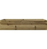 VidaXL Plantenbak 110x60x23 cm geïmpregneerd grenenhout
