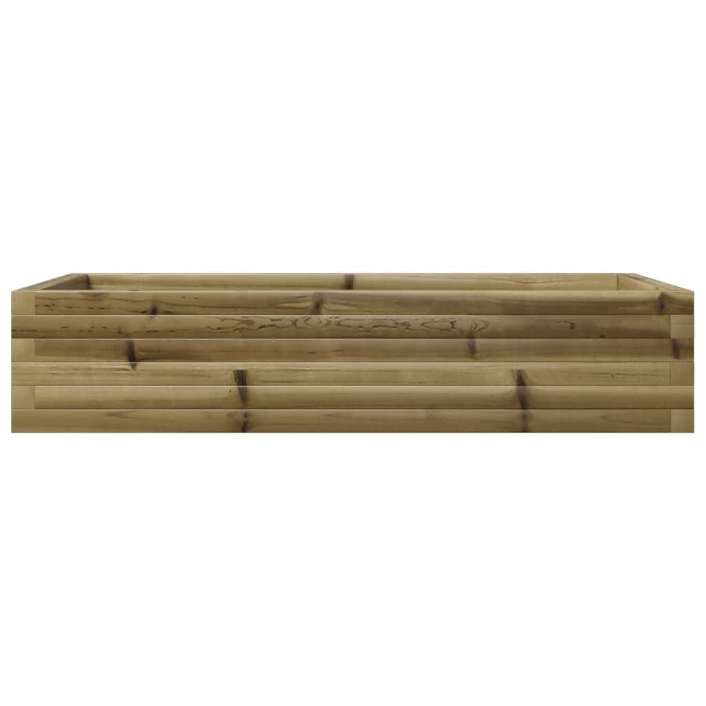 VidaXL Plantenbak 110x60x23 cm geïmpregneerd grenenhout