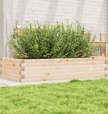 VidaXL Plantenbak 110x60x23 cm massief grenenhout