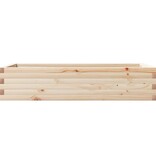 VidaXL Plantenbak 110x60x23 cm massief grenenhout