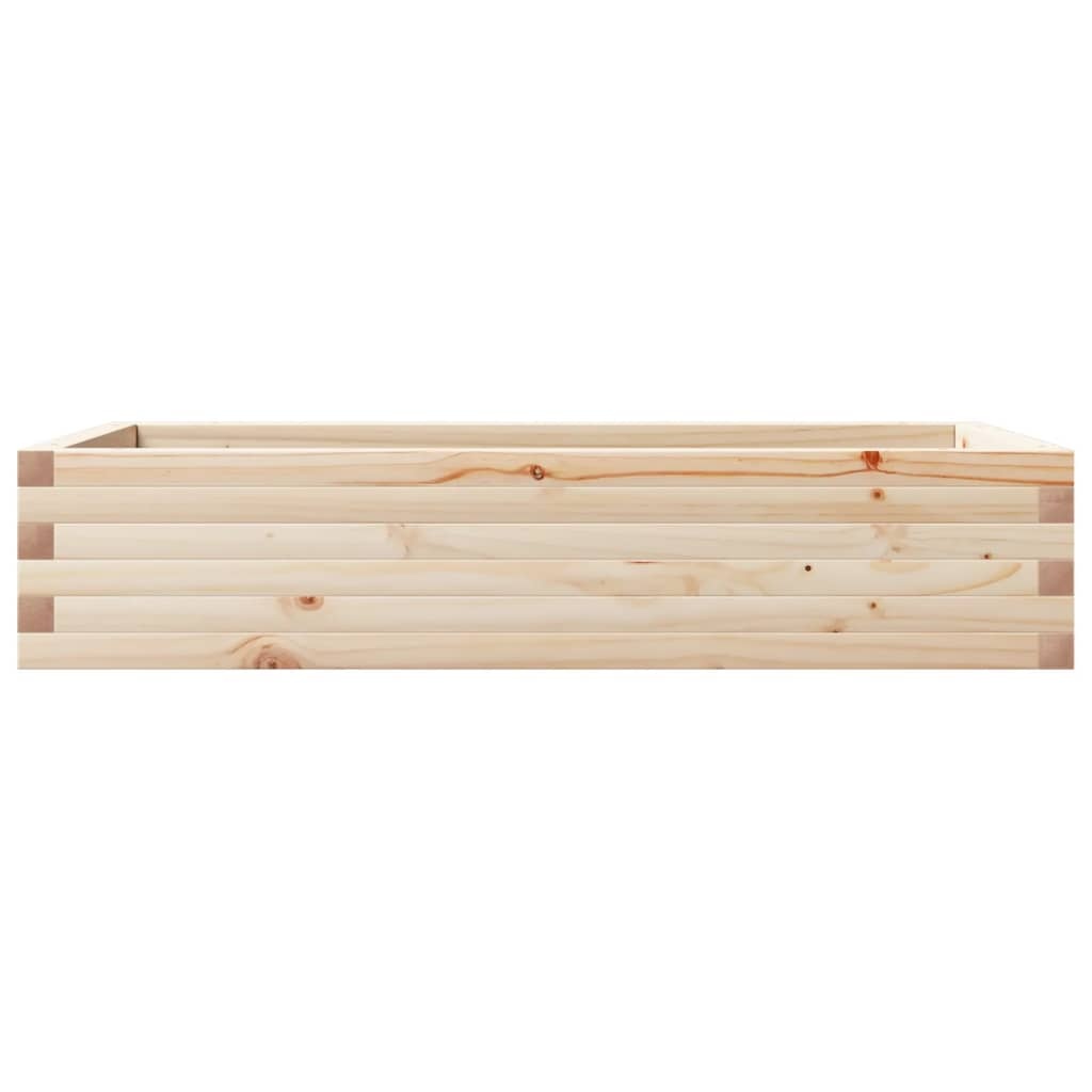 VidaXL Plantenbak 110x60x23 cm massief grenenhout