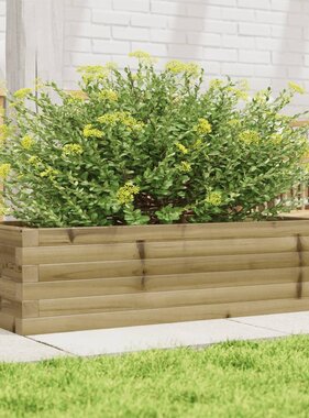 VidaXL Plantenbak 90x40x23 cm geïmpregneerd grenenhout