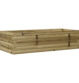 VidaXL Plantenbak 90x40x23 cm geïmpregneerd grenenhout
