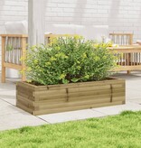 VidaXL Plantenbak 90x40x23 cm geïmpregneerd grenenhout