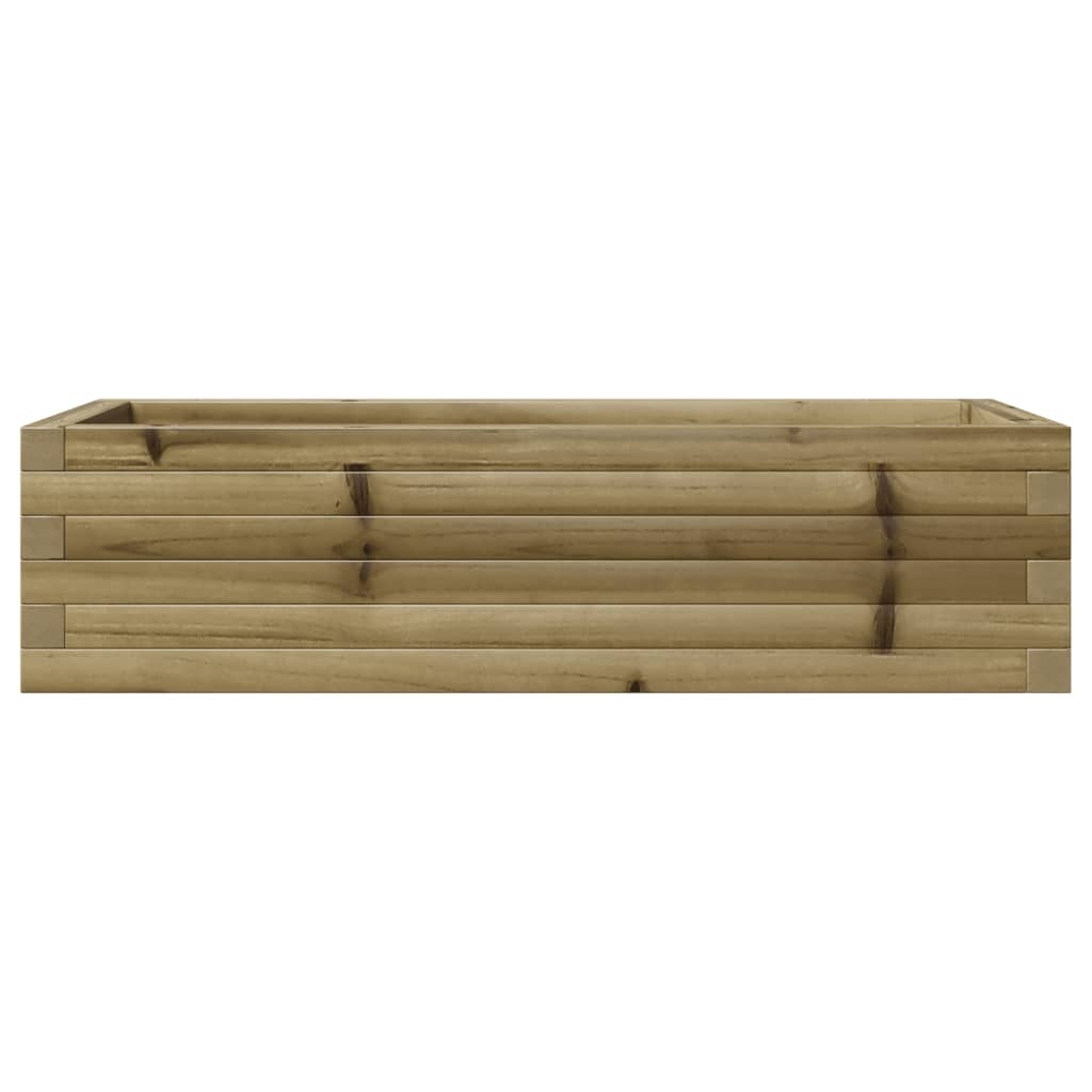 VidaXL Plantenbak 90x40x23 cm geïmpregneerd grenenhout