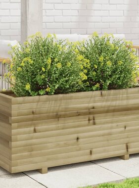 VidaXL Plantenbak 110x40x49,5 cm geïmpregneerd grenenhout