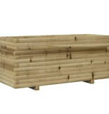 VidaXL Plantenbak 110x40x49,5 cm geïmpregneerd grenenhout