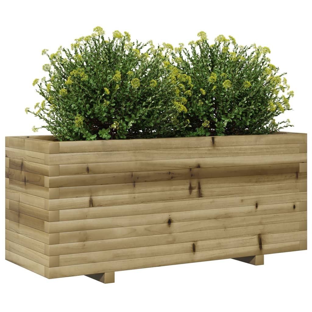 VidaXL Plantenbak 110x40x49,5 cm geïmpregneerd grenenhout