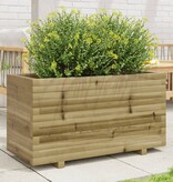 VidaXL Plantenbak 90x40x49,5 cm geïmpregneerd grenenhout
