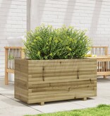 VidaXL Plantenbak 90x40x49,5 cm geïmpregneerd grenenhout