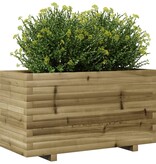 VidaXL Plantenbak 90x40x49,5 cm geïmpregneerd grenenhout