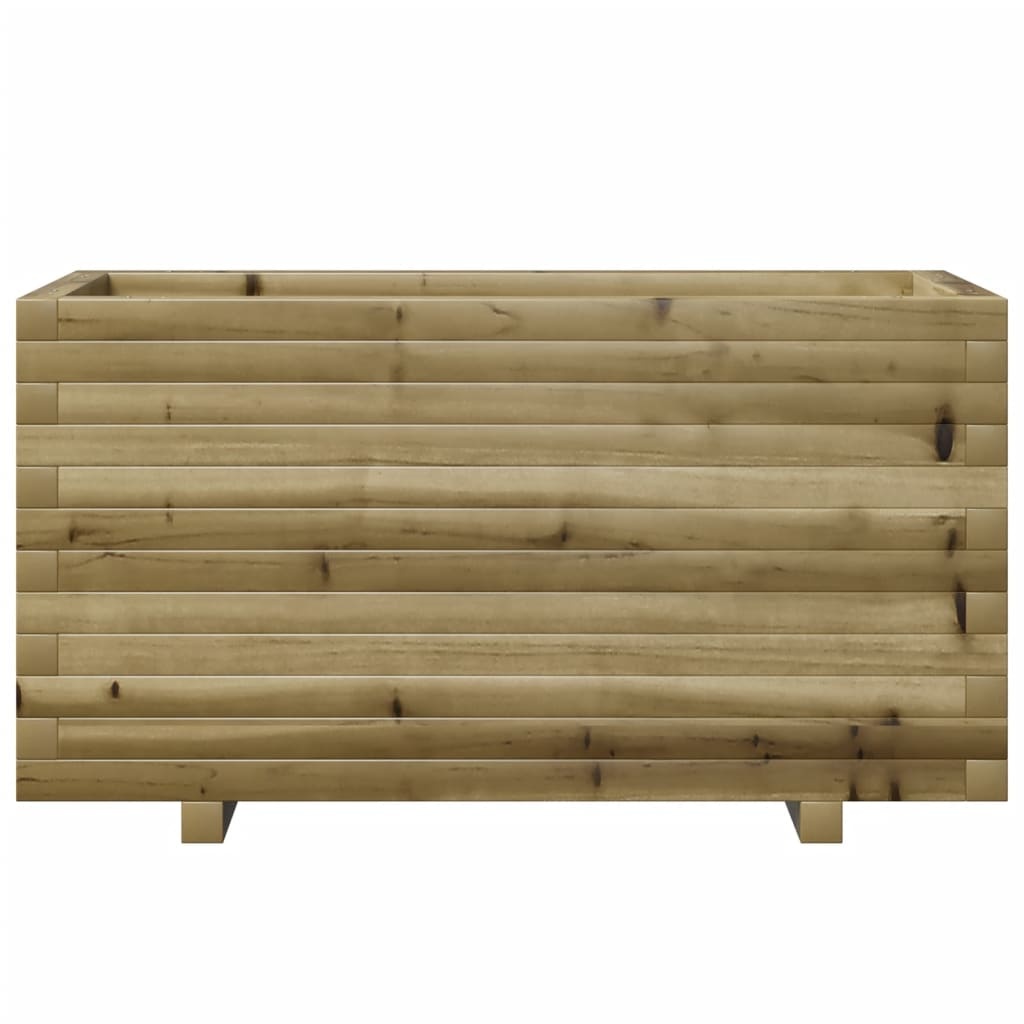 VidaXL Plantenbak 90x40x49,5 cm geïmpregneerd grenenhout