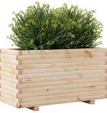 VidaXL Plantenbak 90x40x49,5 cm massief grenenhout