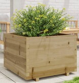 VidaXL Plantenbak 70x70x49,5 cm geïmpregneerd grenenhout
