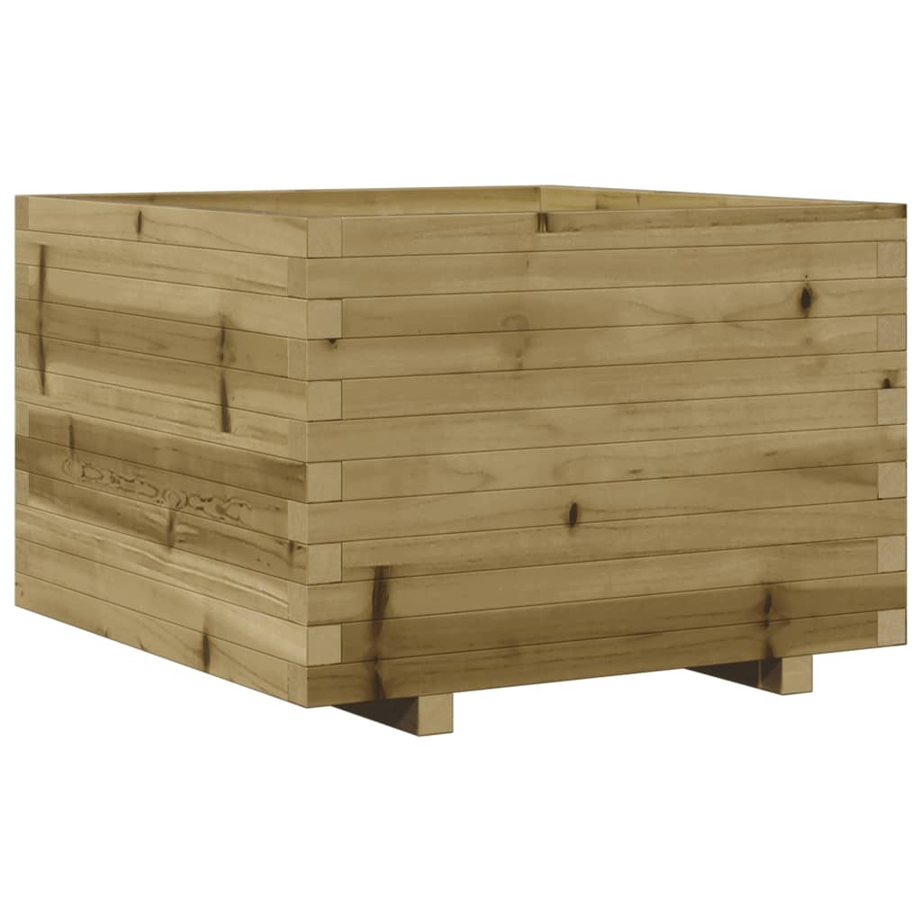 VidaXL Plantenbak 70x70x49,5 cm geïmpregneerd grenenhout