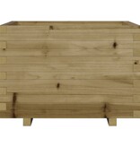 VidaXL Plantenbak 70x70x49,5 cm geïmpregneerd grenenhout