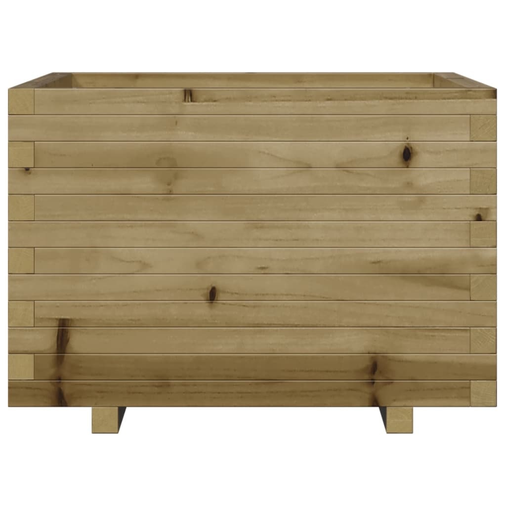 VidaXL Plantenbak 70x70x49,5 cm geïmpregneerd grenenhout
