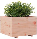 VidaXL Plantenbak 70x70x49,5 cm massief douglashout