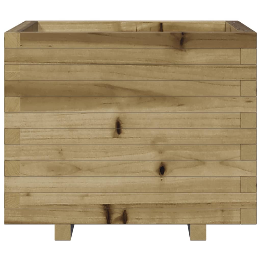 VidaXL Plantenbak 60x60x49,5 cm geïmpregneerd grenenhout