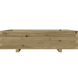 VidaXL Plantenbak 100x100x26,5 cm geïmpregneerd grenenhout