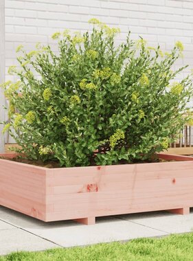 VidaXL Plantenbak 100x100x26,5 cm massief douglashout
