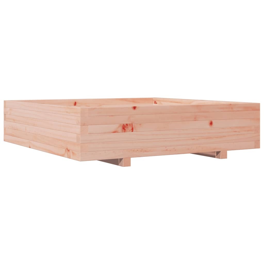 VidaXL Plantenbak 100x100x26,5 cm massief douglashout