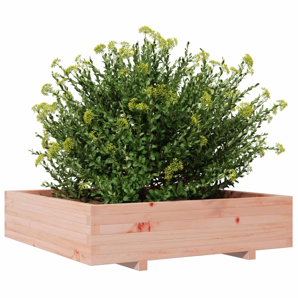 VidaXL Plantenbak 100x100x26,5 cm massief douglashout