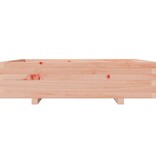 VidaXL Plantenbak 100x100x26,5 cm massief douglashout