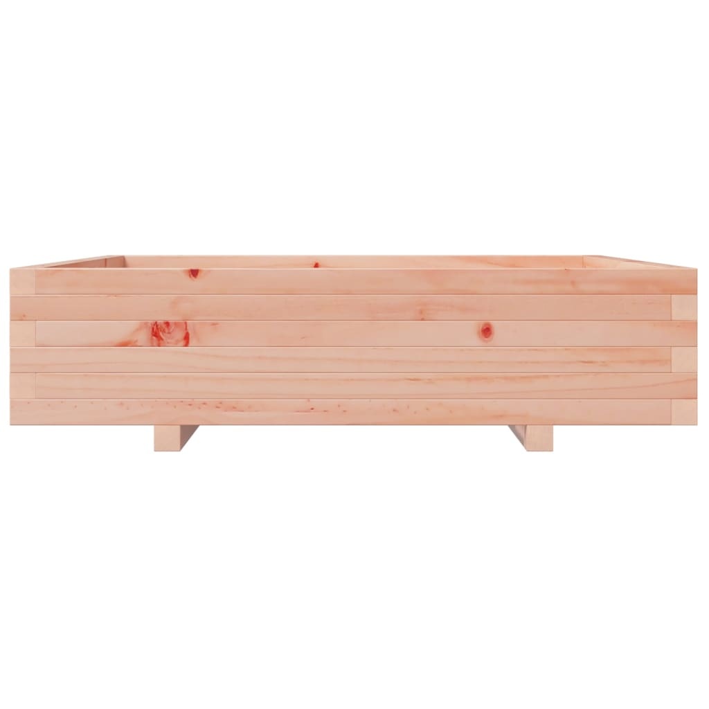 VidaXL Plantenbak 100x100x26,5 cm massief douglashout