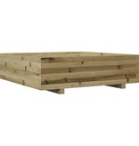 VidaXL Plantenbak 90x90x26,5 cm geïmpregneerd grenenhout