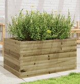 VidaXL Plantenbak 90x60x45,5 cm geïmpregneerd grenenhout