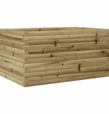 VidaXL Plantenbak 90x60x45,5 cm geïmpregneerd grenenhout