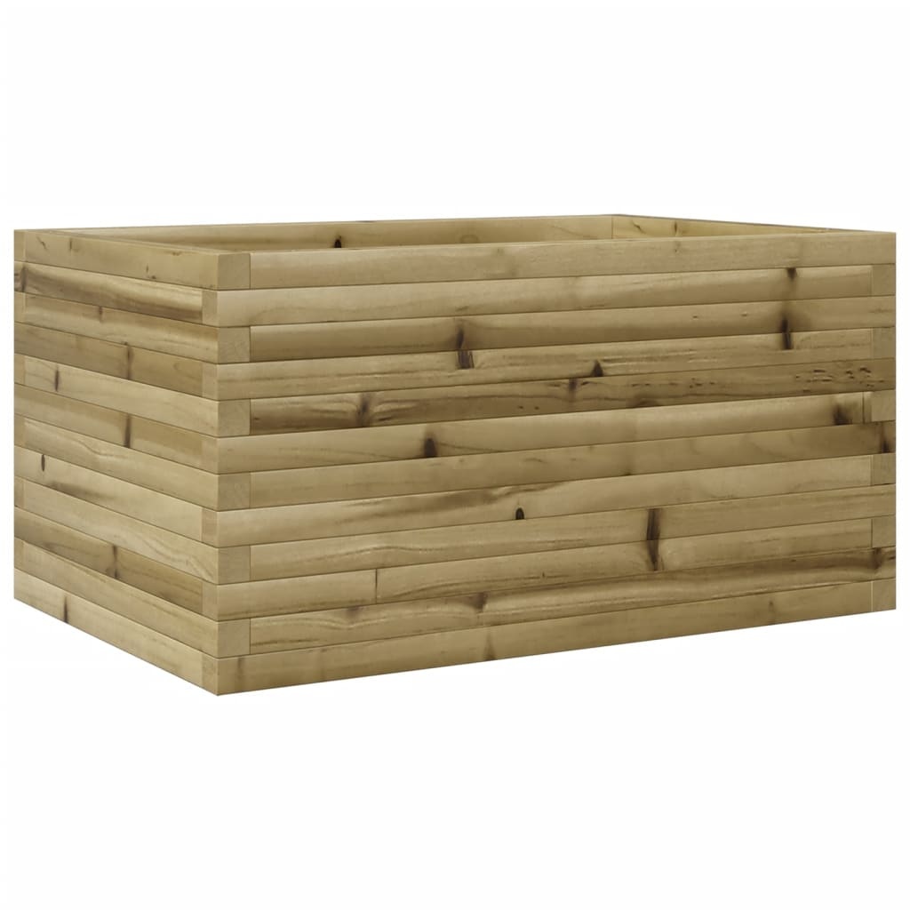 VidaXL Plantenbak 90x60x45,5 cm geïmpregneerd grenenhout