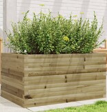 VidaXL Plantenbak 90x60x45,5 cm geïmpregneerd grenenhout