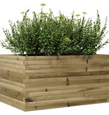 VidaXL Plantenbak 90x60x45,5 cm geïmpregneerd grenenhout