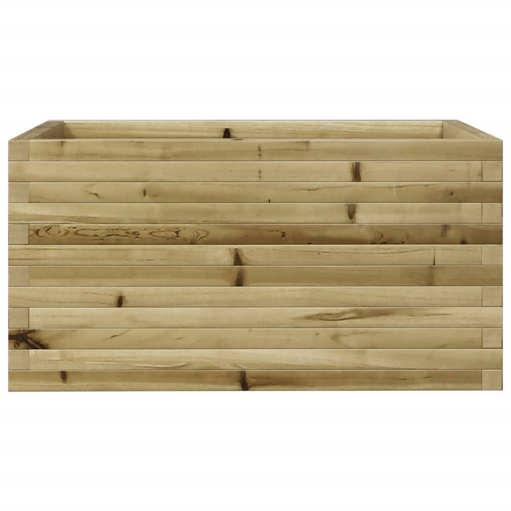 VidaXL Plantenbak 90x60x45,5 cm geïmpregneerd grenenhout