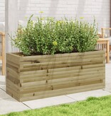 VidaXL Plantenbak 110x40x45,5 cm geïmpregneerd grenenhout