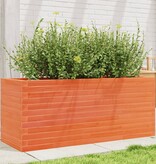 VidaXL Plantenbak 110x40x45,5 cm massief grenenhout wasbruin