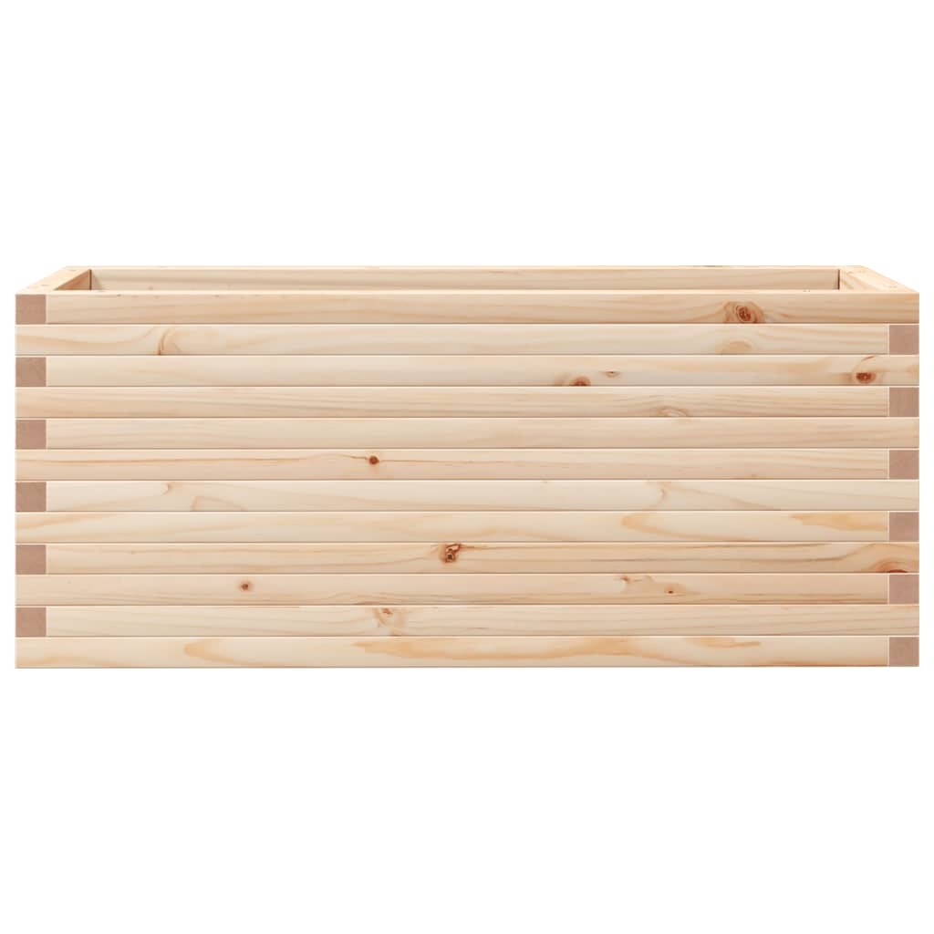 VidaXL Plantenbak 110x40x45,5 cm massief grenenhout