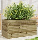 VidaXL Plantenbak 90x40x45,5 cm geïmpregneerd grenenhout