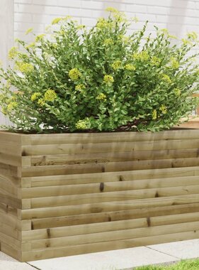 VidaXL Plantenbak 90x40x45,5 cm geïmpregneerd grenenhout