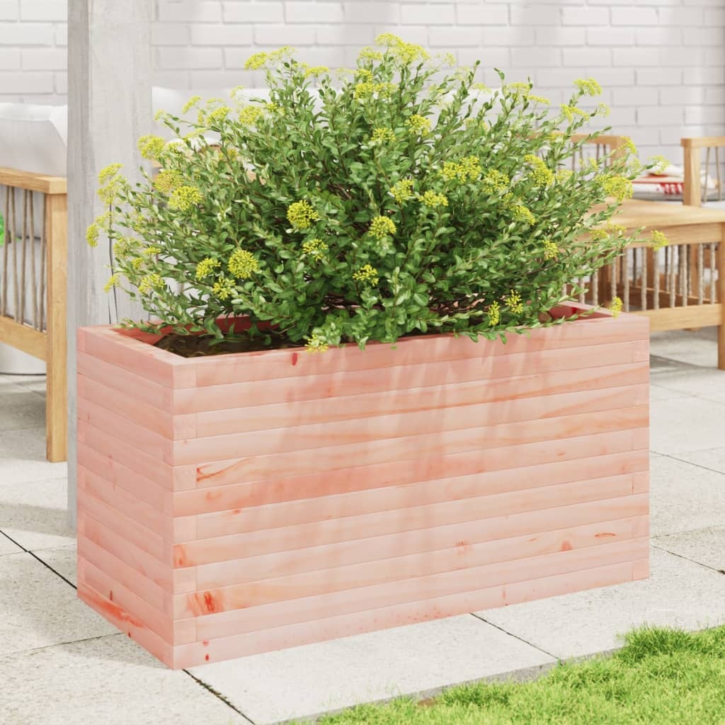 VidaXL Plantenbak 90x40x45,5 cm massief douglashout