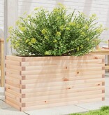 VidaXL Plantenbak 90x40x45,5 cm massief grenenhout