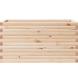 VidaXL Plantenbak 90x40x45,5 cm massief grenenhout