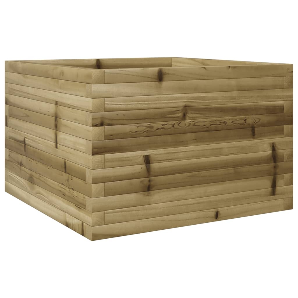 VidaXL Plantenbak 70x70x45,5 cm geïmpregneerd grenenhout
