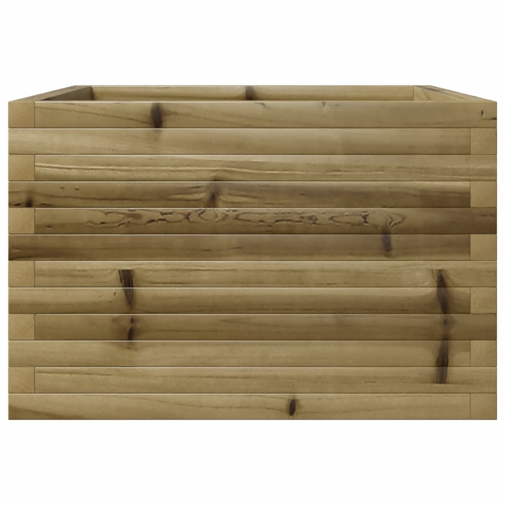 VidaXL Plantenbak 70x70x45,5 cm geïmpregneerd grenenhout