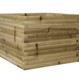 VidaXL Plantenbak 60x60x45,5 cm geïmpregneerd grenenhout