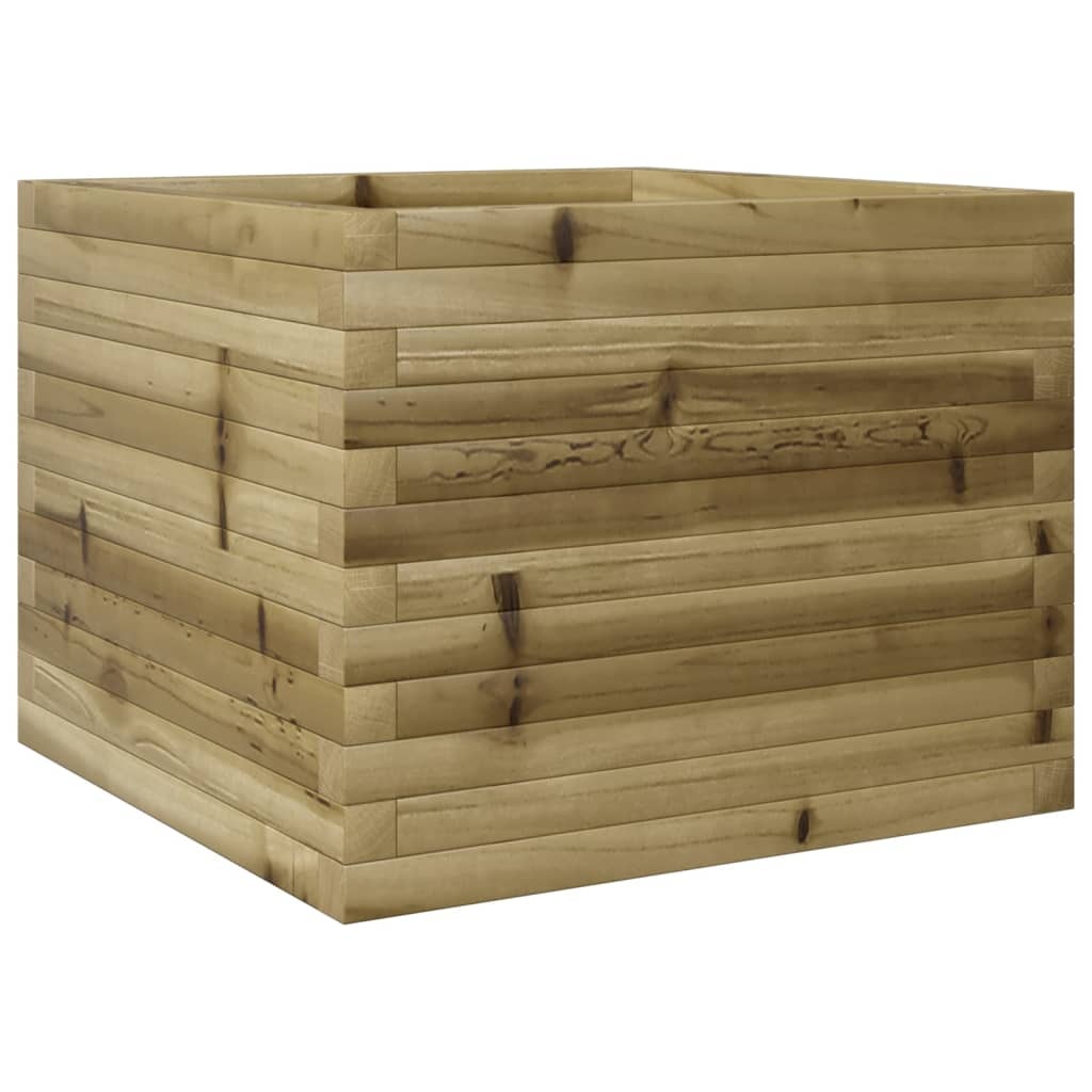 VidaXL Plantenbak 60x60x45,5 cm geïmpregneerd grenenhout
