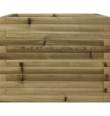VidaXL Plantenbak 60x60x45,5 cm geïmpregneerd grenenhout