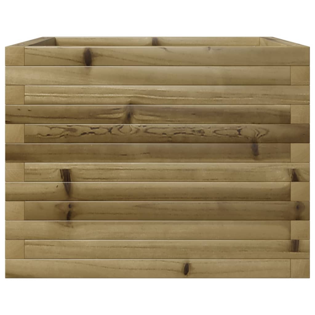 VidaXL Plantenbak 60x60x45,5 cm geïmpregneerd grenenhout